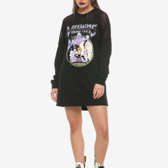 🌟LAST CALL! Disney Villains Mesh Shoulder Dress - Medium - Picture 2 of 5